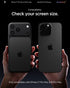 Spigen מגן מסך ל-iPhone 17 Pro Max – GLAS.tR EZ Fit (2 יח’) | Privacy